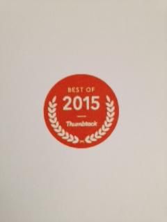 Thumbtacks Best of 2015 Award.