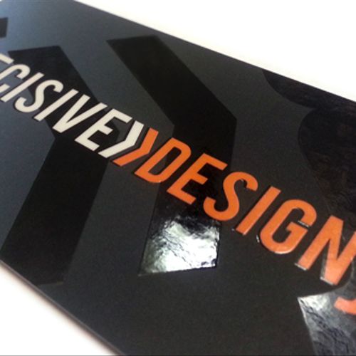 Decisive Design's Latest Business Cards