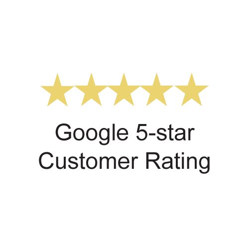 5-star Google rating