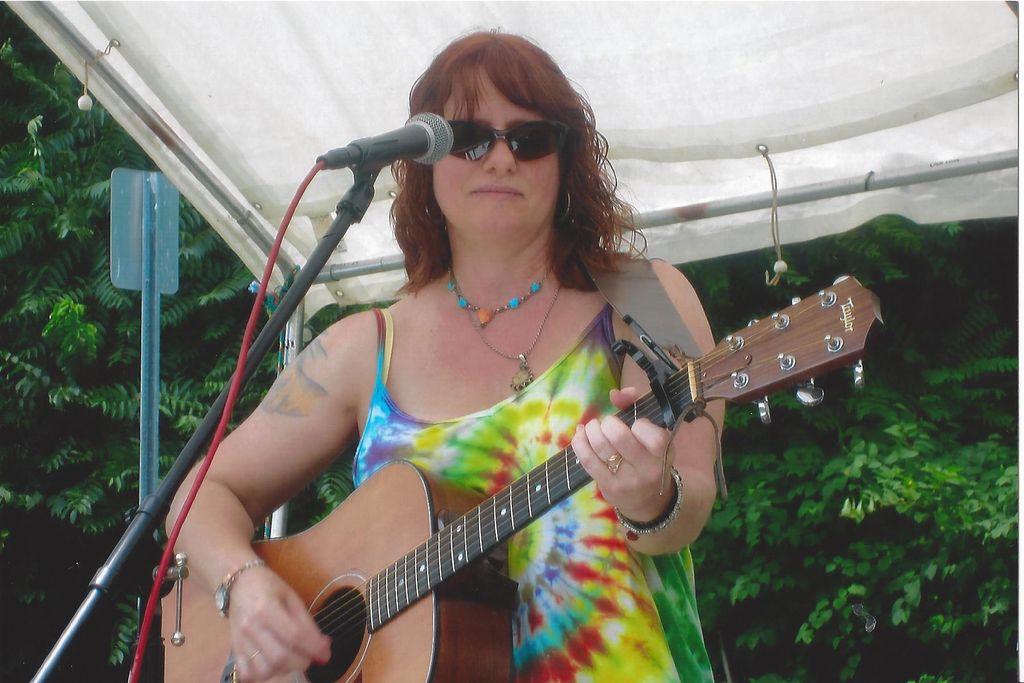 Performing at the Rosendale Street Festival 