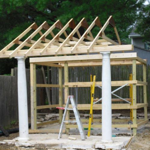 Building a custom garden shed