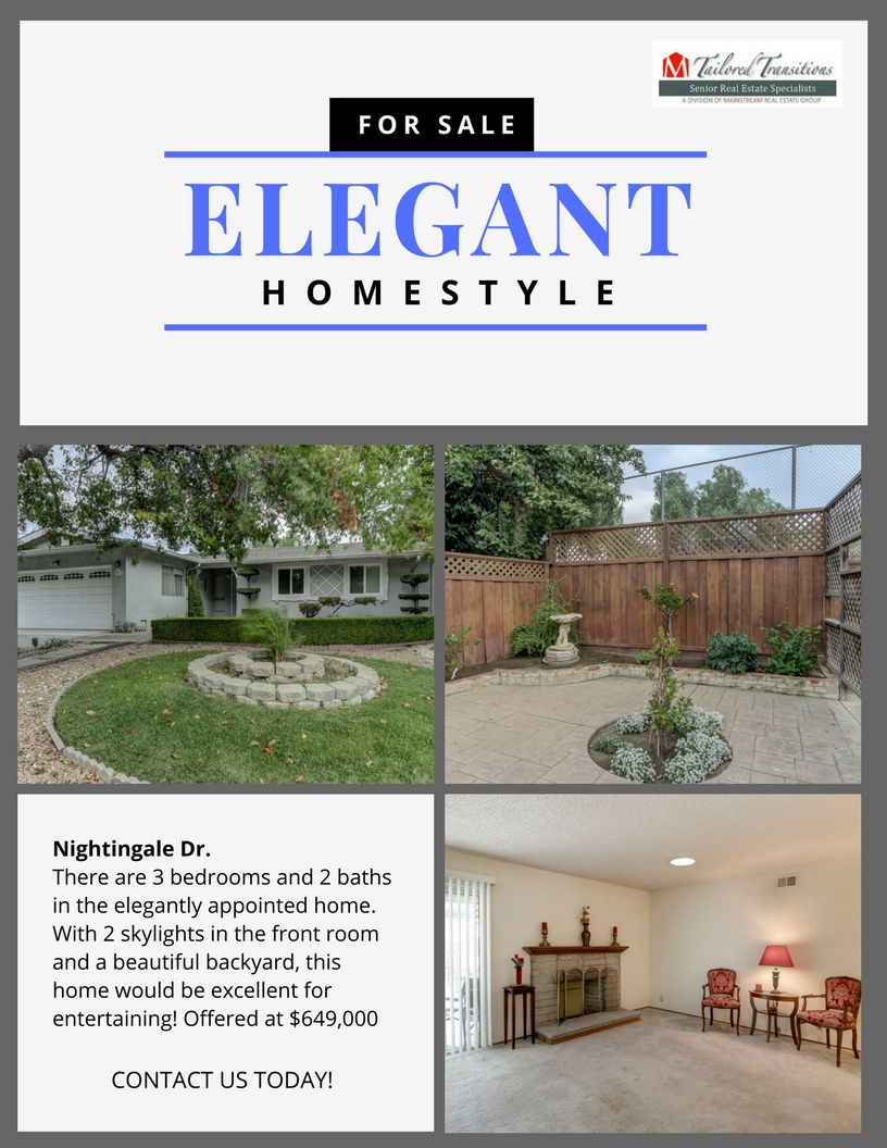 Flyers that also double as Facebook posts for a Re