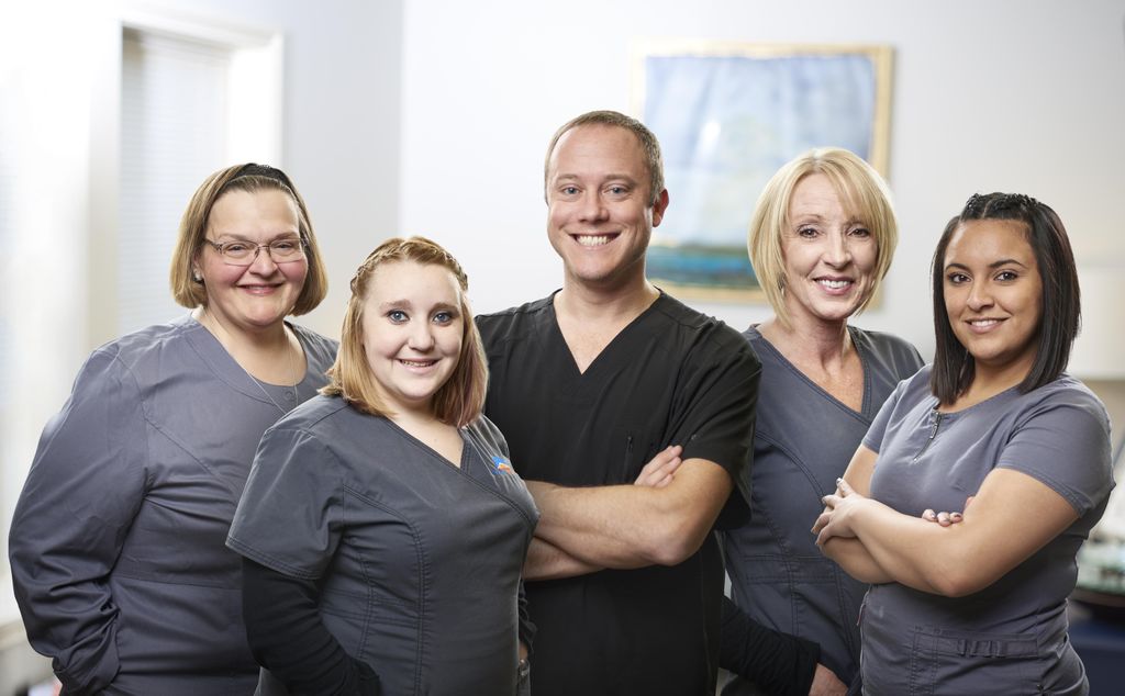 McCall Dentures Staff Composite Group Photo