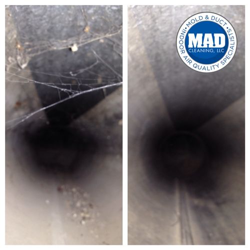 Duct Cleaning Port Clinton, Ohio before & after pi