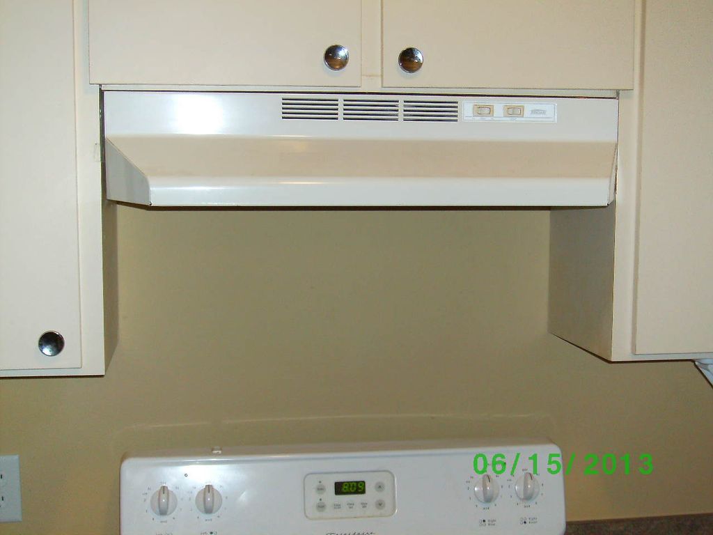 before microwave was installed
