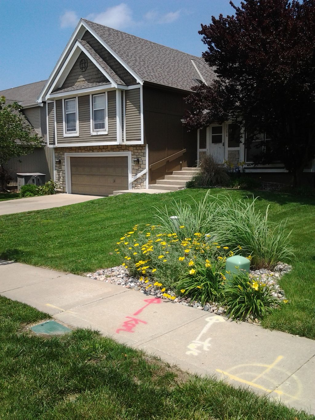 A lot of satisfaction, in a nice looking yard.