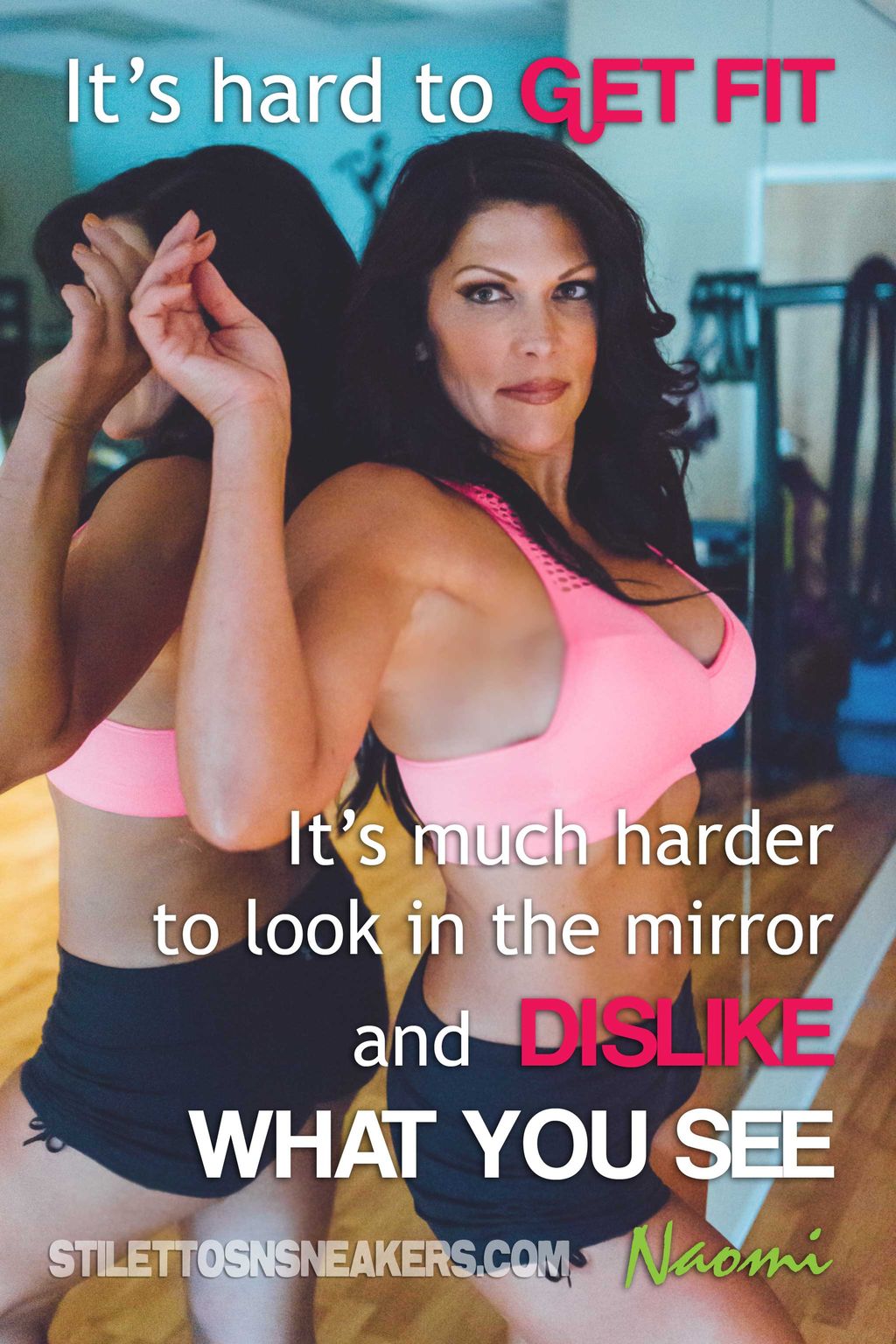 Motivation from Naomi. At 48 years old she underst