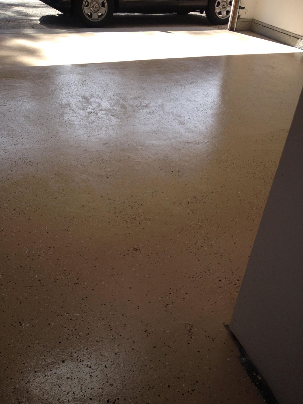 After garage floor 