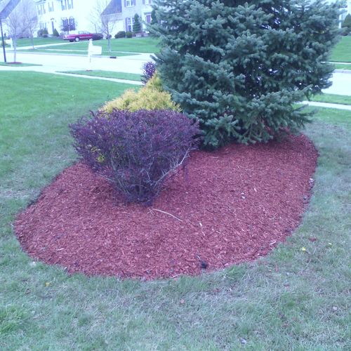 we do great work with mulch