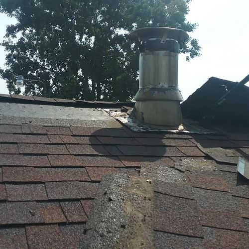 Stack Removal & Roof Repair
