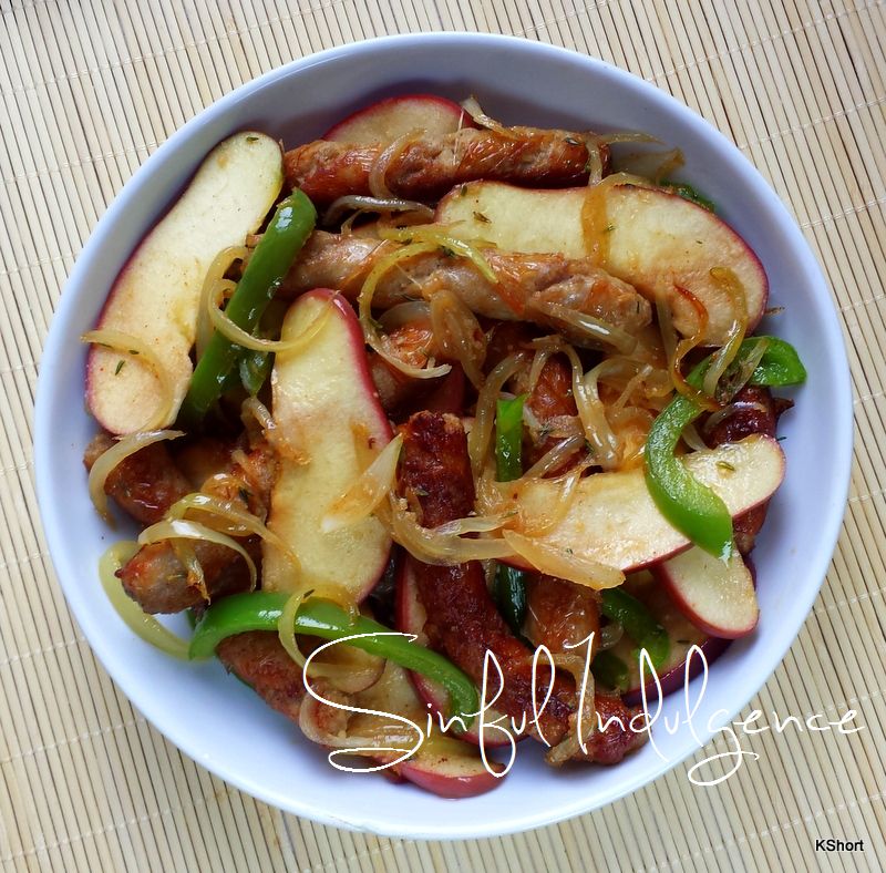 Sausage w Apples & Onions