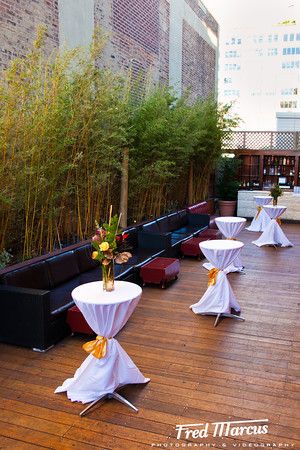 Here is the outdoor setting for the reception for 