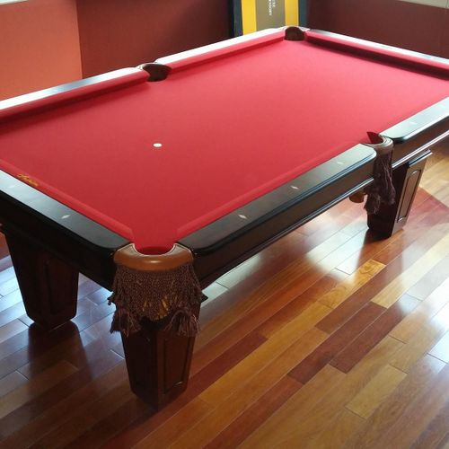 8' Standard Pool Table Move
2016