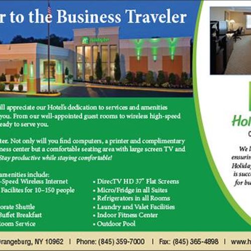 Holiday Inn Print Ad
Graphic Design for print adve