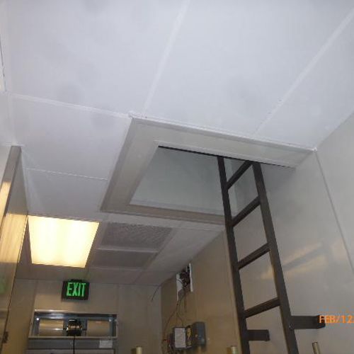 FRP, Stainless, Roof Access Panel & Ladder, Acoust