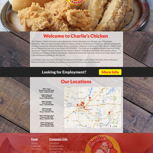 Charlie's Chicken Design