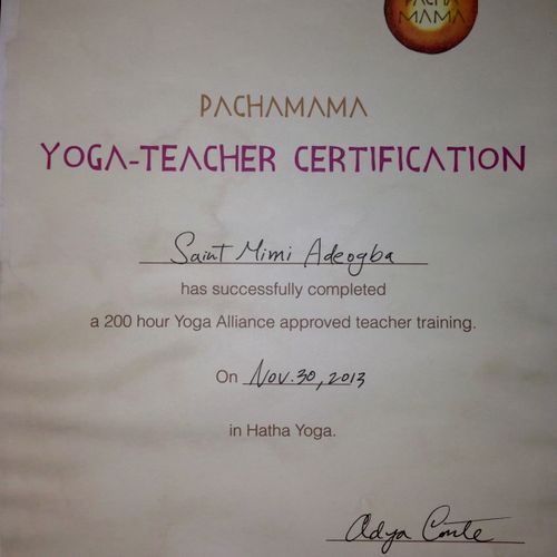 Yoga Teacher Certification with Pachamama