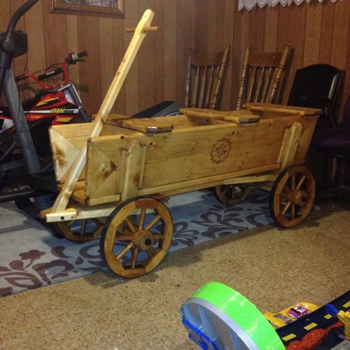 custom build wagon all wood