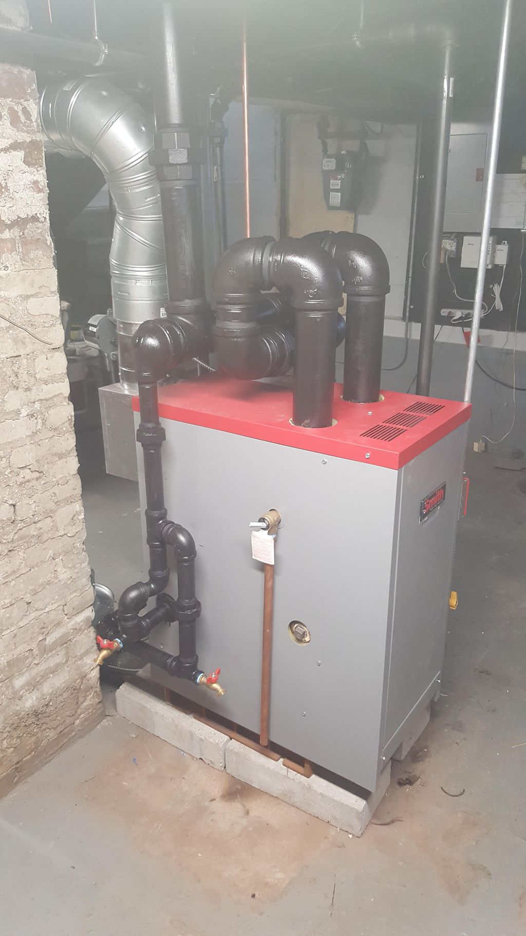 H.B. Smith steam boiler