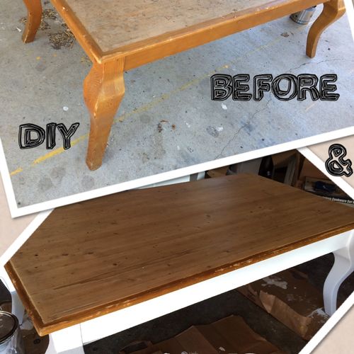 Upcycle old furniture for a fresh look