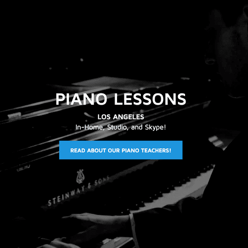 Private Piano Lessons in Los Angeles - Red Pelican