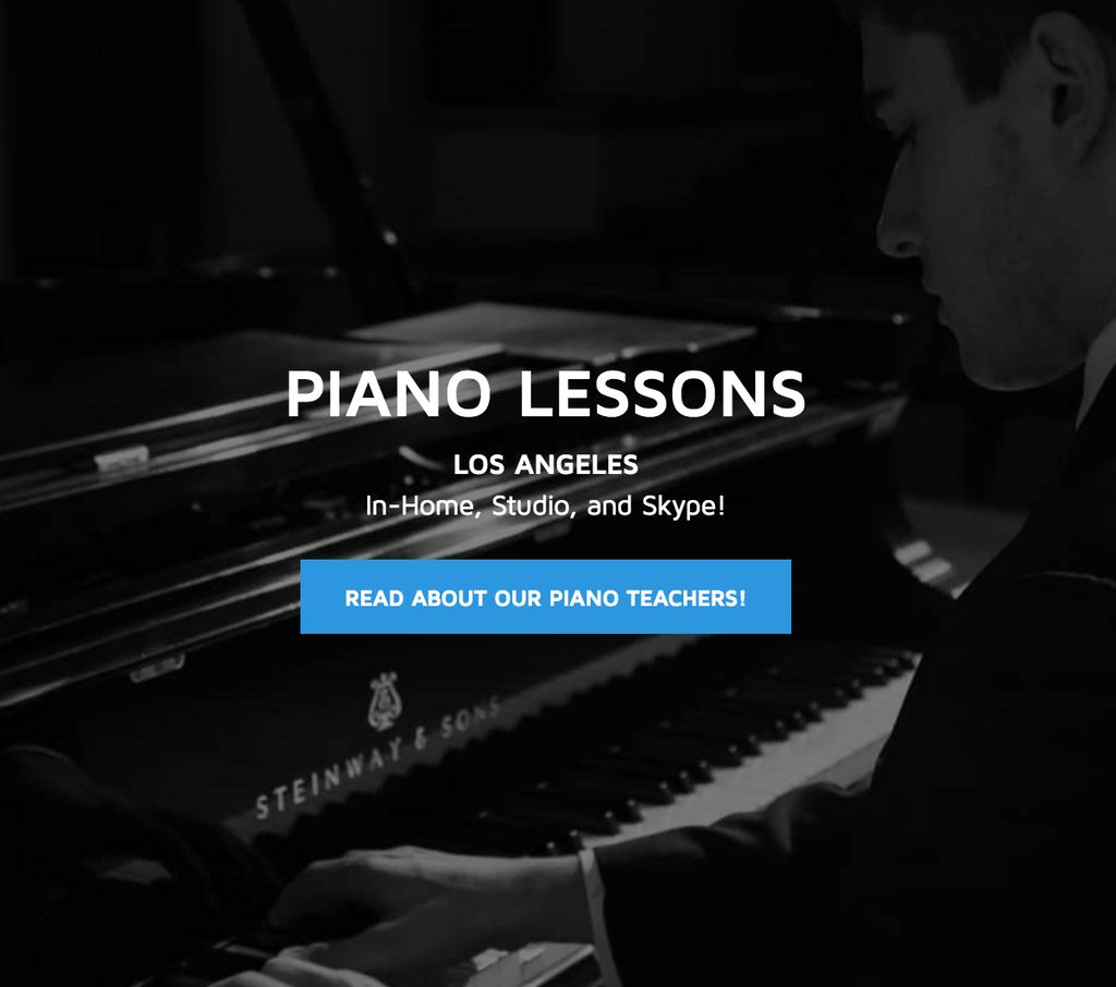 Private Piano Lessons in Los Angeles - Red Pelican