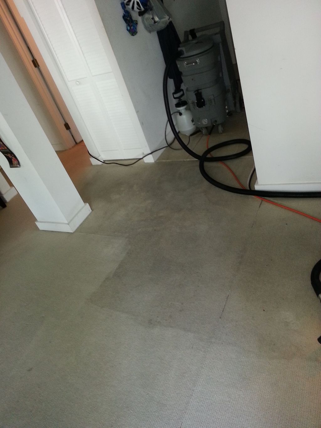 Residential carpet cleaning