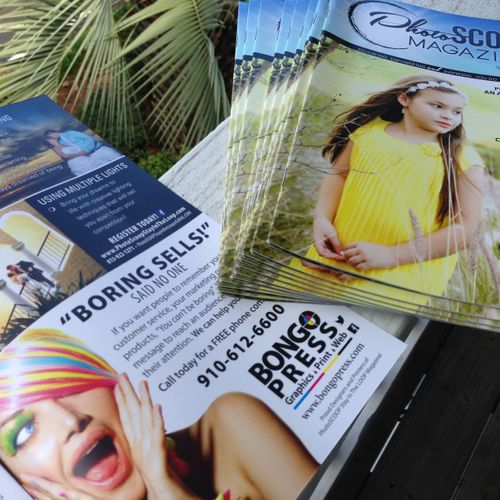 16 page magazine design for PhotoSCOOP in FL.