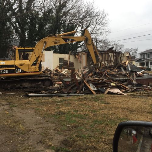 Demolition of single family home