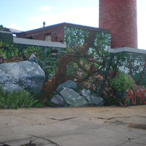 Love Forest (Right Side), 2009, 15'x75', Boston, M