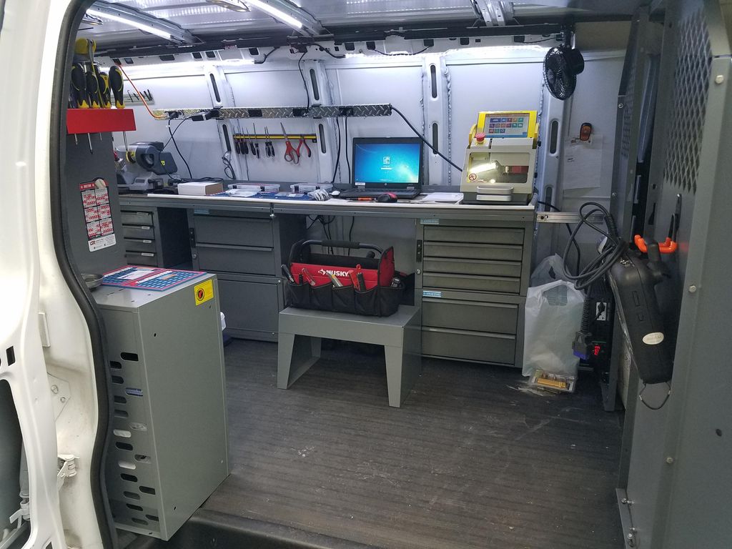 Latest key-cutting and programming equipment to pr