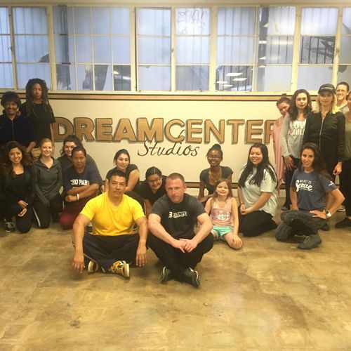 Self-Defense Group Class at Dream Center in Echo P
