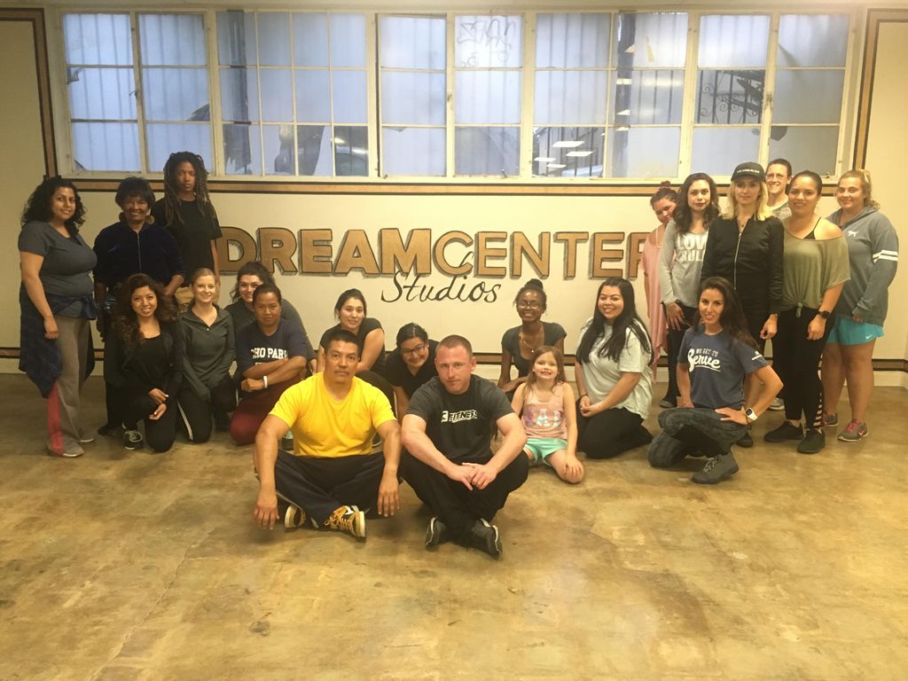 Self-Defense Group Class at Dream Center in Echo P