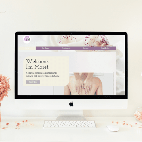 Most recent Web Design project for Massage Therapi