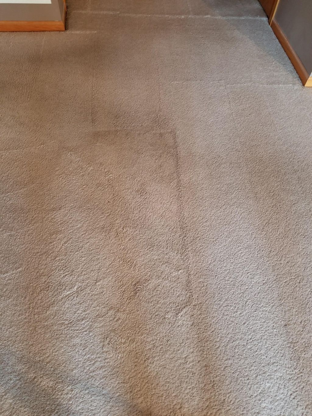 Right side is cleaned