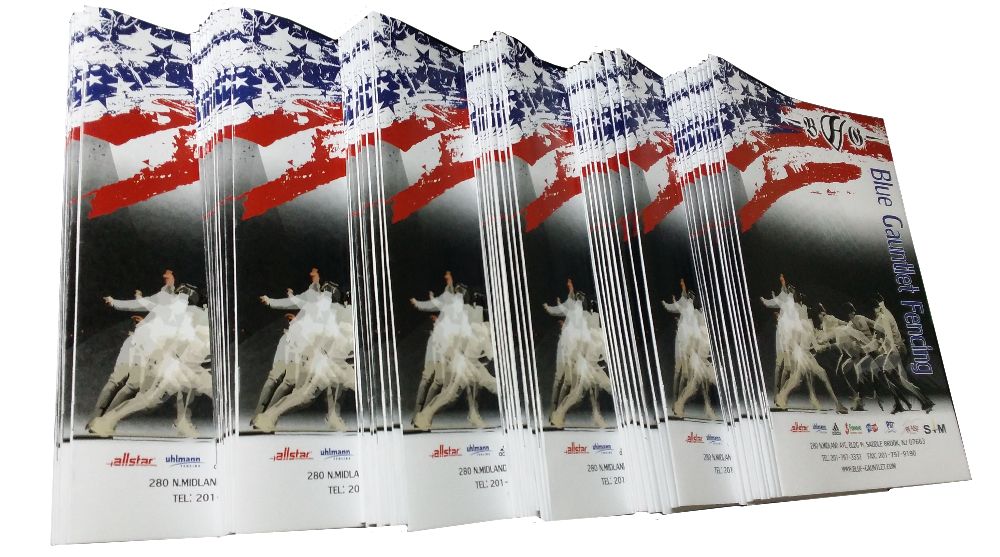 Professional booklet/catalog designed and printed 