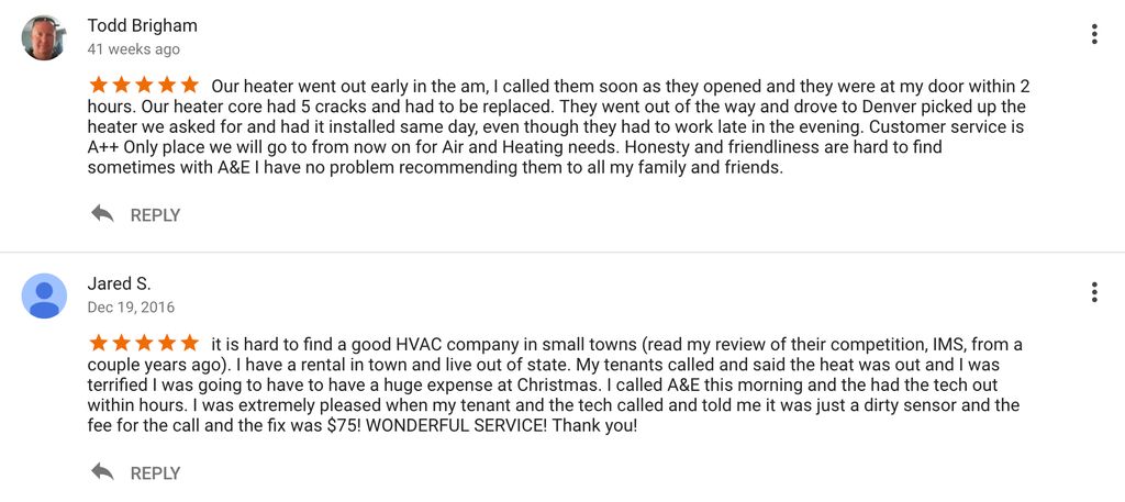 Our Google Reviews. 5 Star Company!