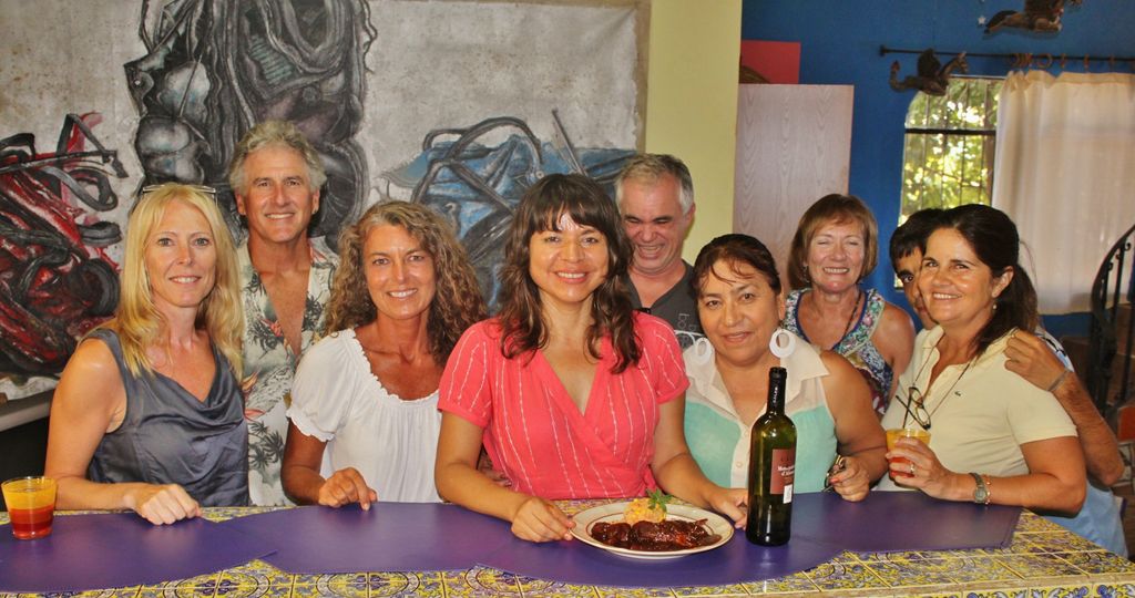 Cooking class for my Spanish  students