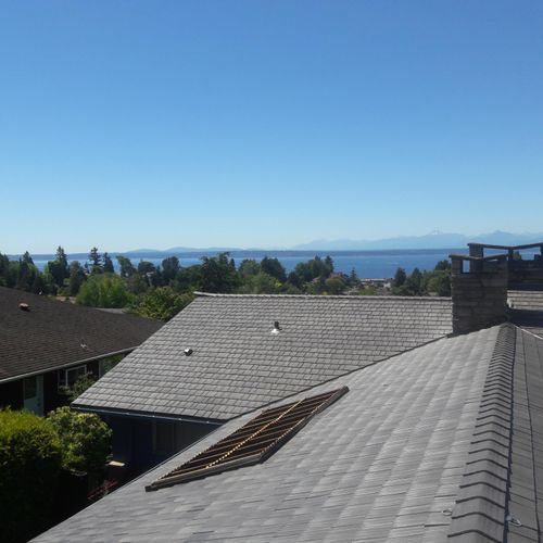 This is an EnviroShake roof that was installed on 