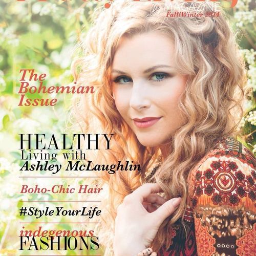 Pretty Living, Bohemain Fall Issue 2014.
