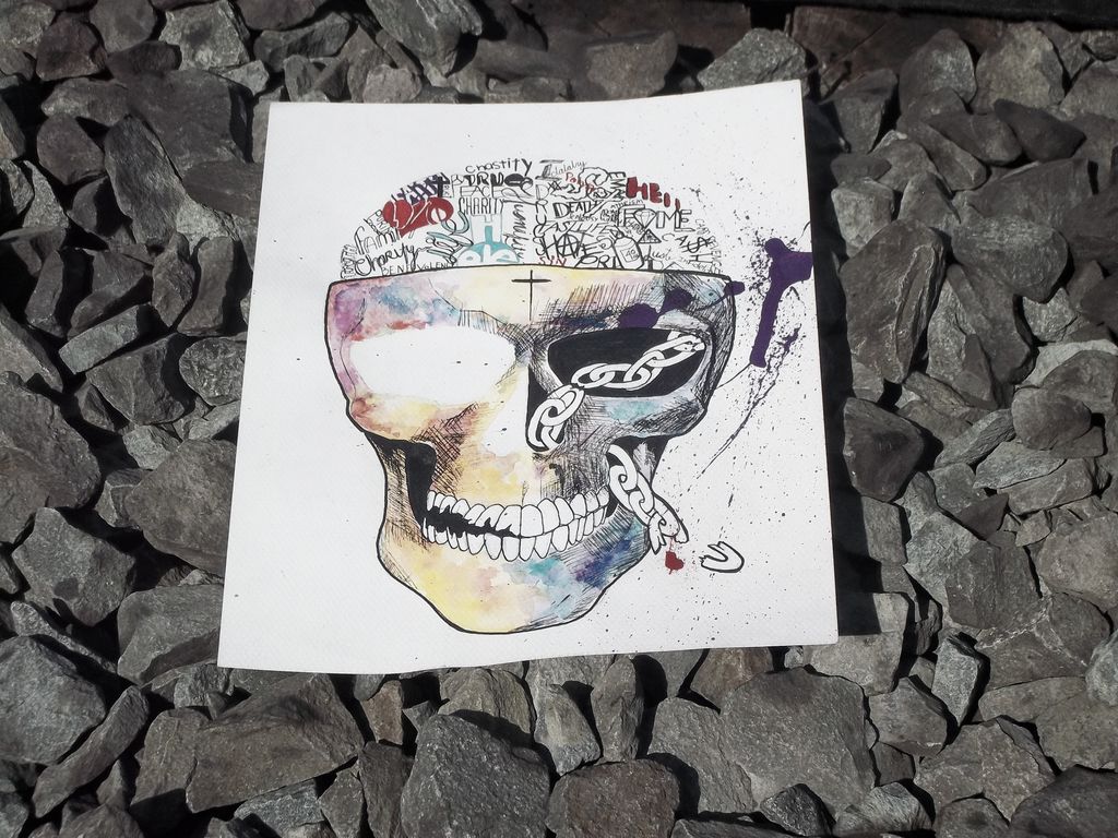 Skull Ilustration/T-Shirt design