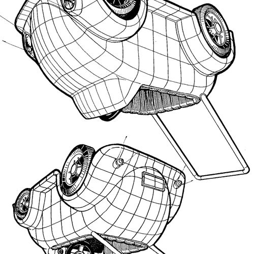 VW Baby stroller / patent drawings and prototyped