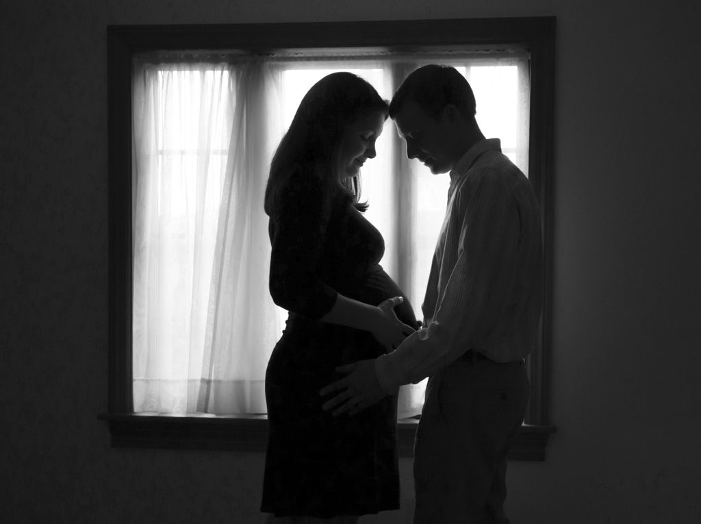 - couples maternity session -