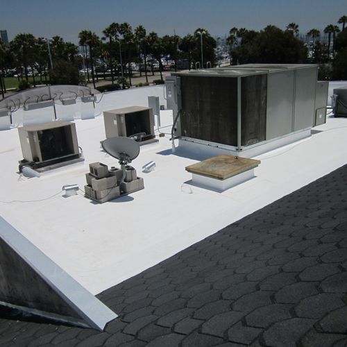 TPO membrane low slope system, Title 24 Energy Cod