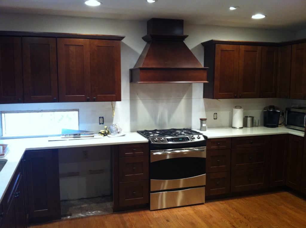 Custom Cabinet Install