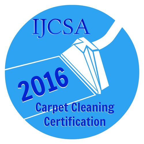 Carpet cleaning certificate