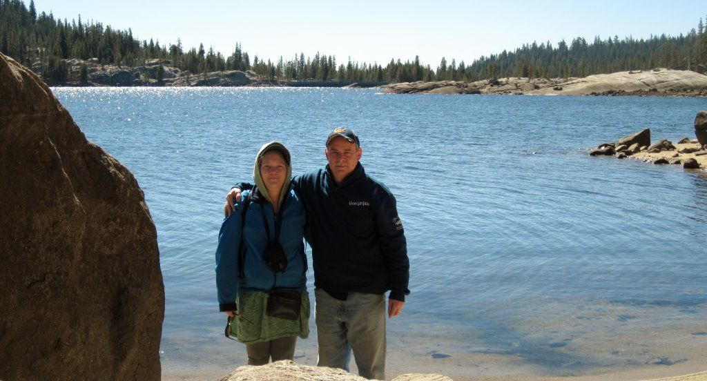 Hubby and me.
