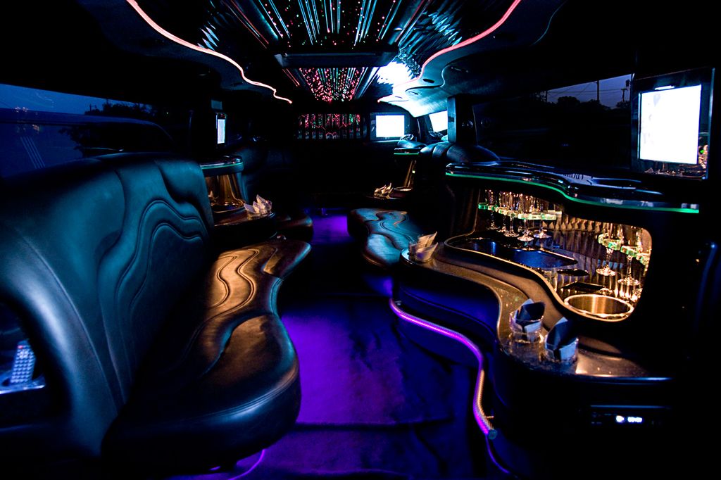 Black Hummer Interior