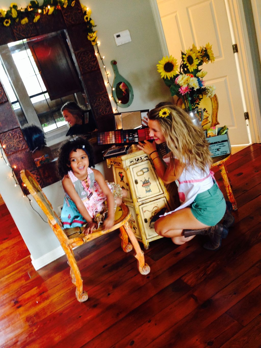 Glamorous make-overs!