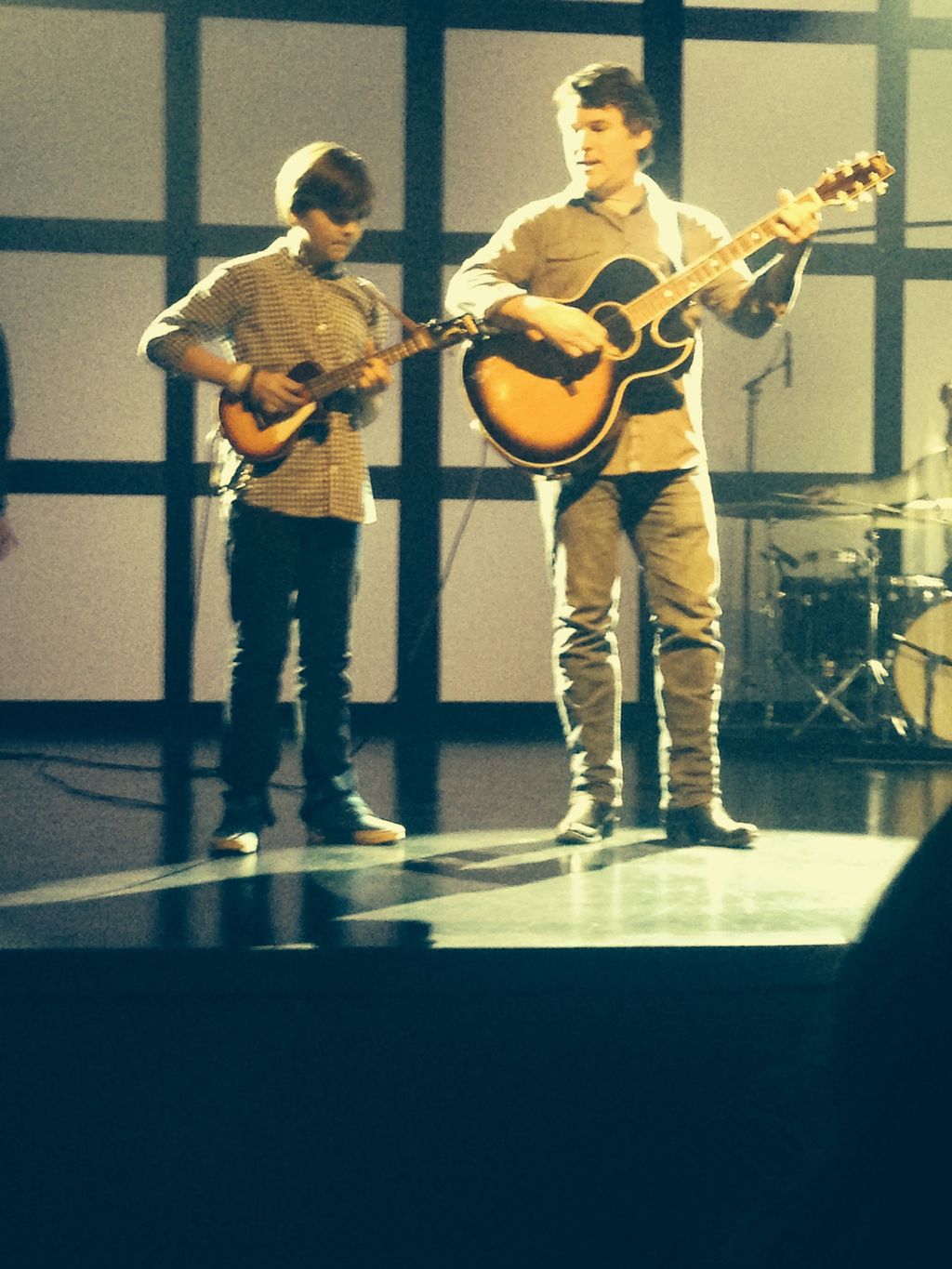 Live performance with my son!